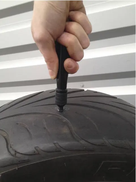MUSHROOM PLUG TIRE REPAIR KIT 8mm WITH D Clas 
