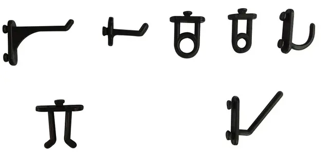 30-PIECE PLASTIC HOOK SET Clas 
