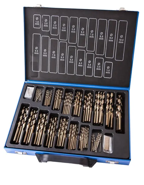 DRILL SET HSS COBALT 5% (170 PCS) Clas 