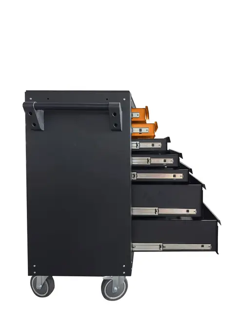 7 DRAWER ROLLER CABINET + 214 TOOLS Clas 