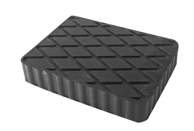 RECTANGULAR RUBBER PAD 160x120x30mm Clas 