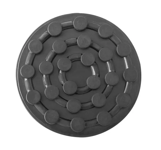 ROUND RUBBER PAD Ø124x26mm Clas 