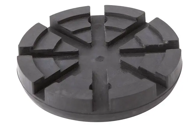 REINFORCED ROUND RUBBER PAD (METALLIC PL Clas 