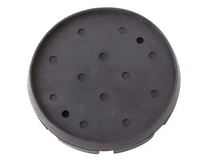 REINFORCED ROUND RUBBER PAD (METALLIC PL Clas 