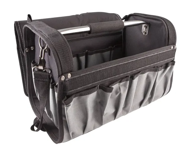 TOOL BAG WITH SHOULDER STRAP WITH COMPAR Clas 