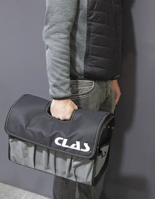 TOOL BAG WITH SHOULDER STRAP WITH COMPAR Clas 