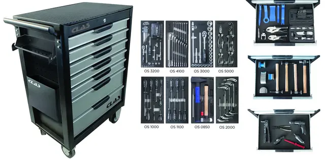 BODY REPAIR ROLLER CABINET 190 TOOLS Clas 