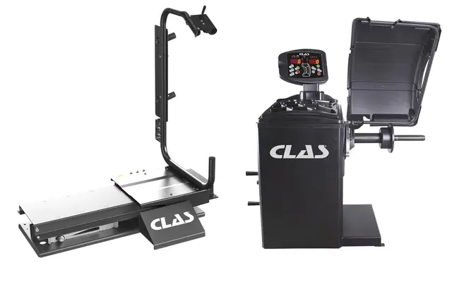 MOTORIZED WHEEL BALANCER WITH DIGITAL DI Clas 