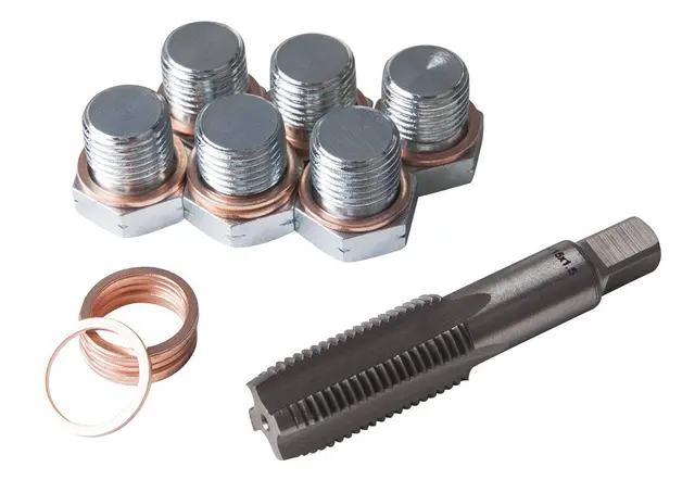 6 PLUGS+JOINTS+TAP SET M15X1.5 Clas 