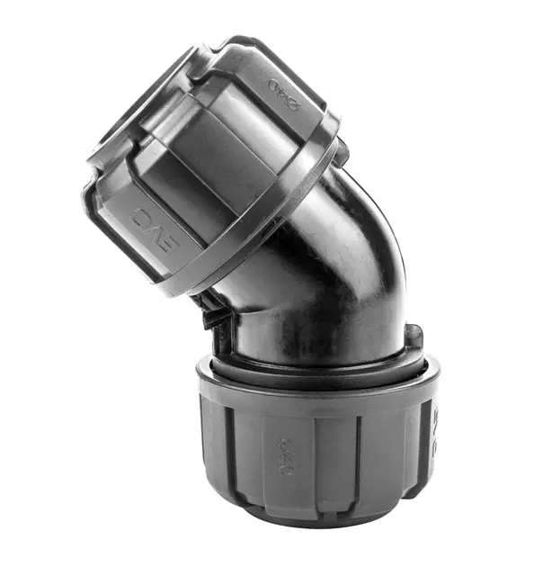COMPOSITE ELBOW 45° FOR Ø40mm Clas 