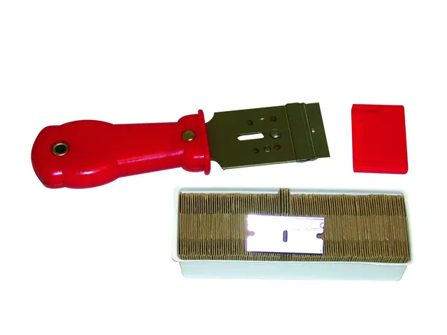SCRAPER WITH HANDLE + 100 BLADES Clas 
