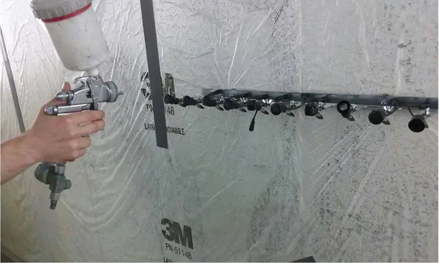 MAGNETIC PAINTWORK SUPPORT FOR REAR PARK Clas 