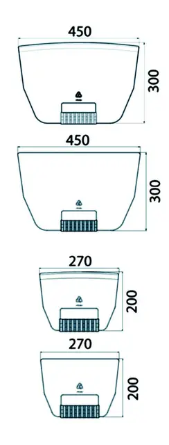 KIT OF 4 WINDSCREEN PROTECTORS Clas 