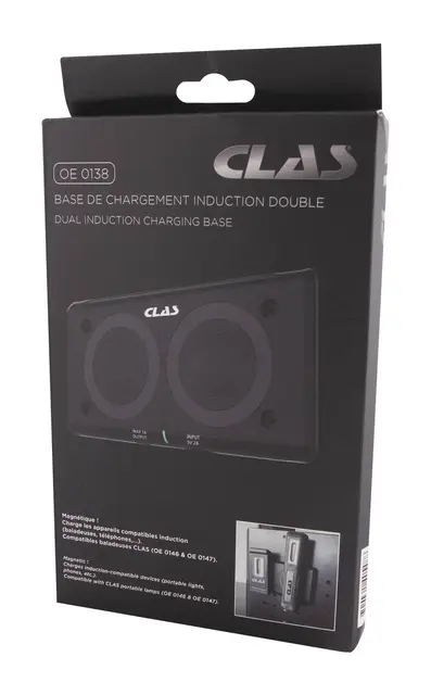 DUAL INDUCTION CHARGING BASE Clas 