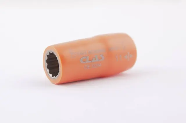 3/8" DOUBLE HEX INSULATED SOCKET 11mm Clas 