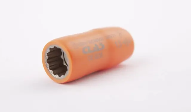 3/8" DOUBLE HEX INSULATED SOCKET 13mm Clas 