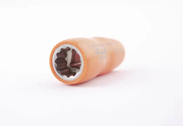 3/8" DOUBLE HEX INSULATED SOCKET 14mm Clas 