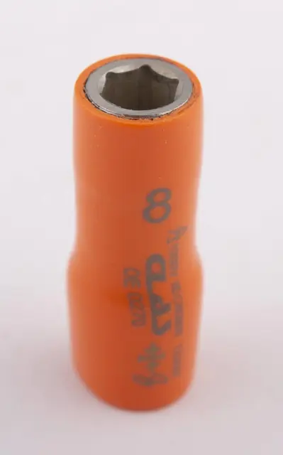 1/4" INSULATED FEMALE HEX SOCKET 8mm Clas 