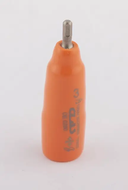 1/4" HEX INSULATED MALE SOCKET 3mm Clas 