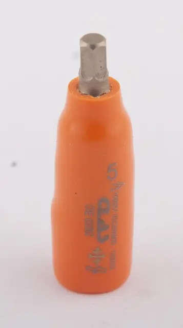 1/4" HEX INSULATED MALE SOCKET 5mm Clas 