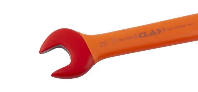 OPEN END INSULATED WRENCH 20mm PREMIUM Clas 