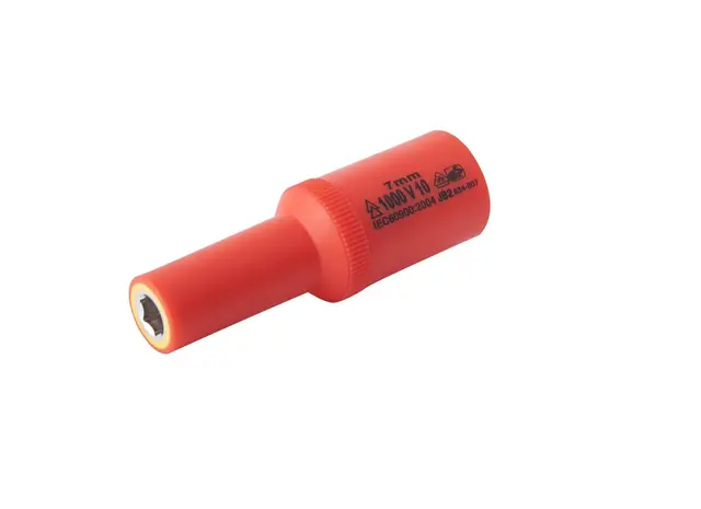 SOCKET 7mm INSULATED 1000V L.72mm Clas 