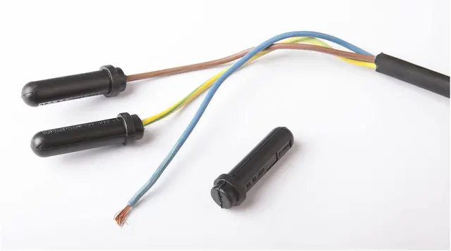 4 INSULATION CAPS Ø10mm L.60mm Clas 