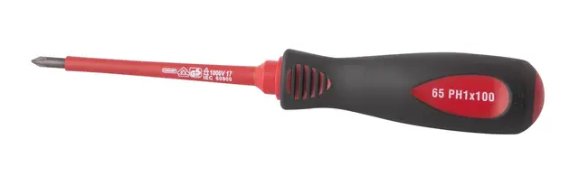 PHILLIPS SCREWDRIVER 1x100 INSULATED 100 Clas 