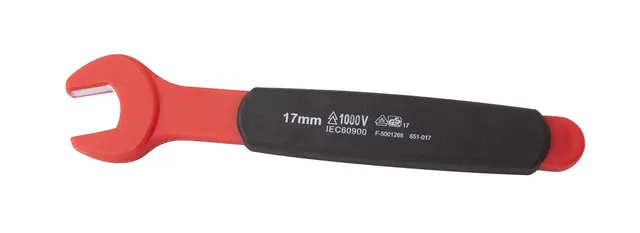 OPEN END WRENCH 17mm INSULATED 1000V Clas 