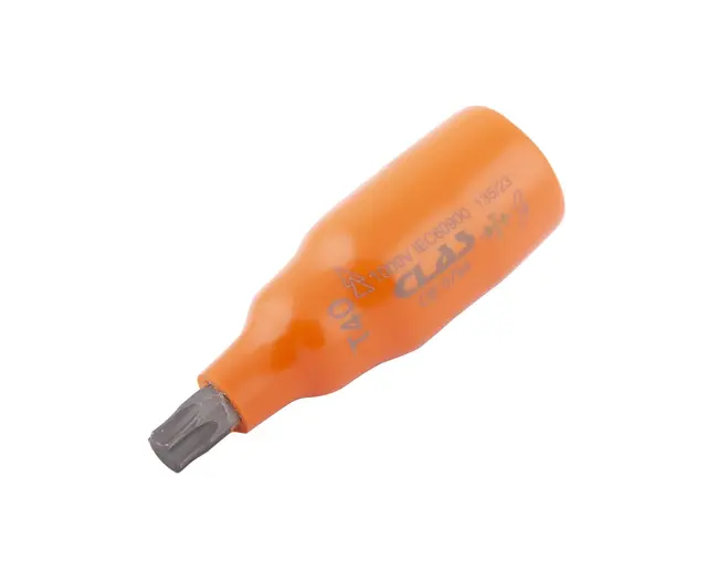 INSULATED SOCKET 3/8" TORX MALE T40 Clas 