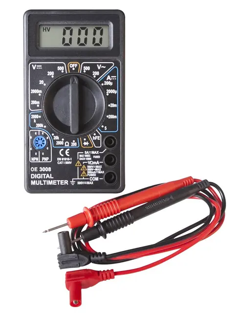 CAT.I DIGITAL MULTIMETER Clas 