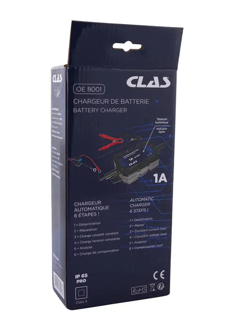 BATTERY CHARGER 1A Clas 