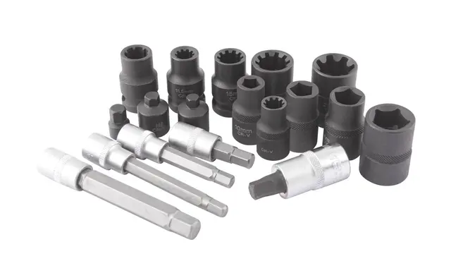 BRAKE CALIPER SOCKET SET (18 PCS) Clas 