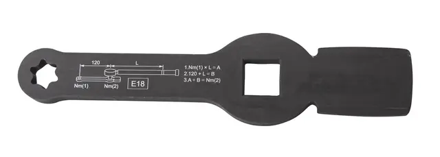 3/4" E18 STRIKING WRENCH L.219mm Clas 