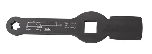 3/4" E20 STRIKING WRENCH L.219mm Clas 