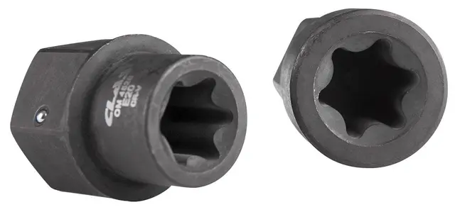 2 FEMALE TORX SOCKETS FEMALE E20-E24 D. Clas 