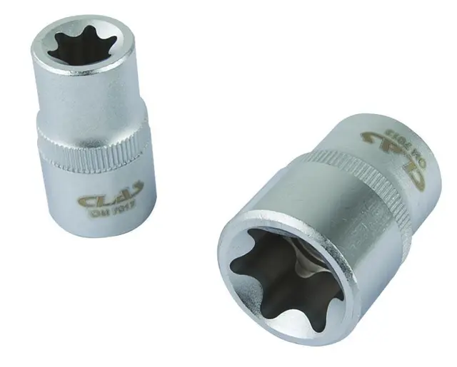 TORX "E" SOCKET SET 1/2" D. E10 TO E24 ( Clas 