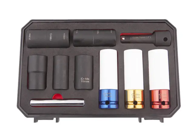 1/2" WHEEL INTERVENTION SOCKET SET (10 P Clas 