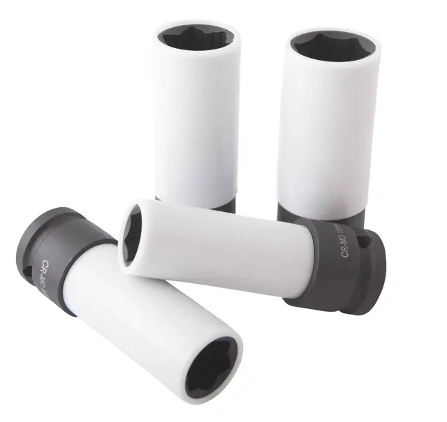 IMPACT SOCKET 1/2" KIT FOR ALU RIMS (4 P Clas 