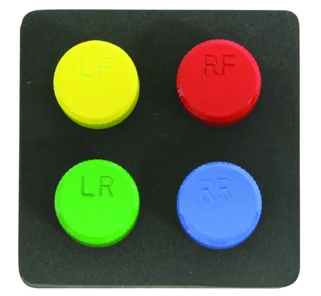 4 TIRE DEFLATOR SET FOR TPMS VALVES Clas 