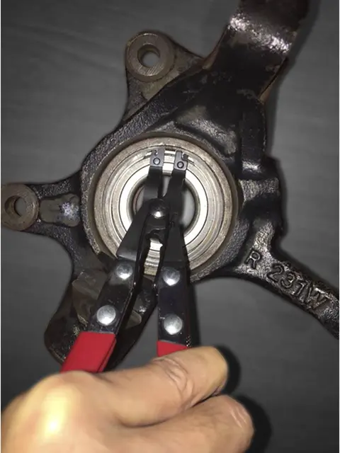 WHEEL BEARING CIRCLIPS PLIERS Clas 