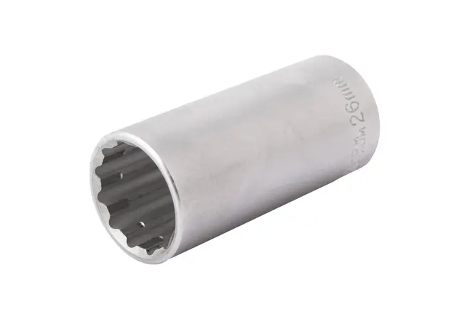 INJECTOR SOCKET MAN Ø28mm DOUBLE HEX Clas 