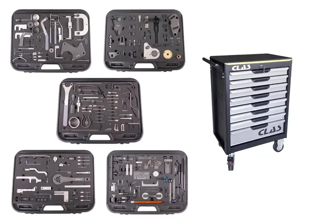 RENAULT/PSA/FORD/VAG TIMING TOOL TROLLEY Clas 