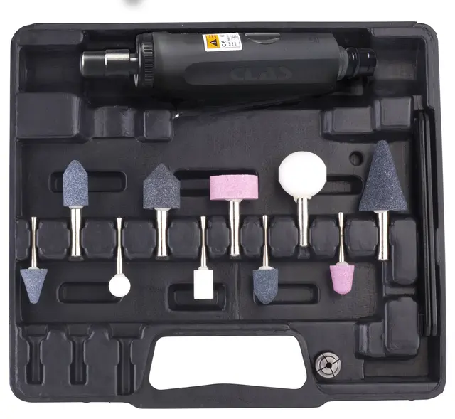 PNEUMATIC MINI GRINDER SET 12PCS Clas 