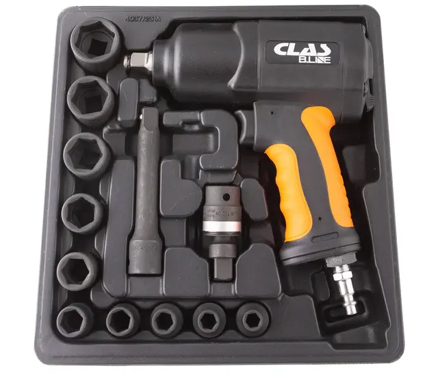 1/2" IMPACT WRENCH SET 13 PCS Clas 
