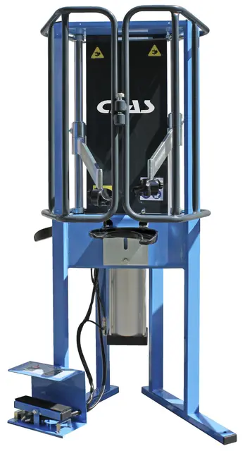 PNEUMATIC SPRING COMPRESSOR WITH ARTICUL Clas 