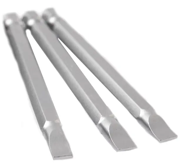3 MULTIBIT SET SCREWDRIVER BIT FLAT 4mm Clas 