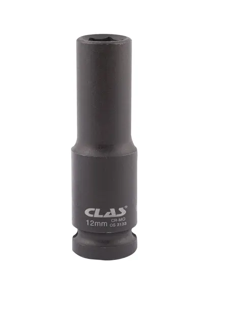 1/2" LONG HEX IMPACT SOCKET 12mm Clas 