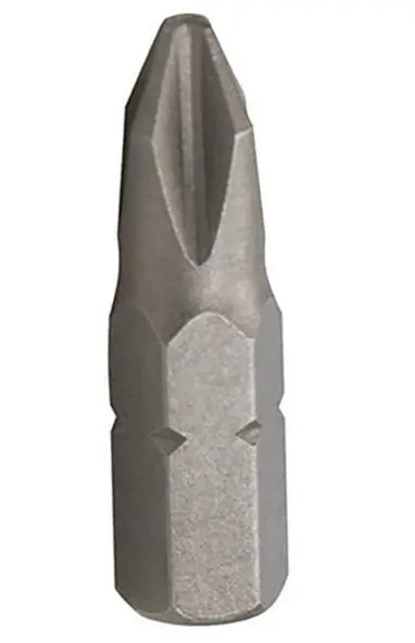 5 SCREWDRIVER BITS SET 1/4" PH2 Clas 