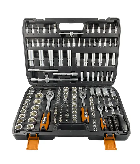 1/4"-3/8"-1/2" TOOL SET (172PCS) Clas 
